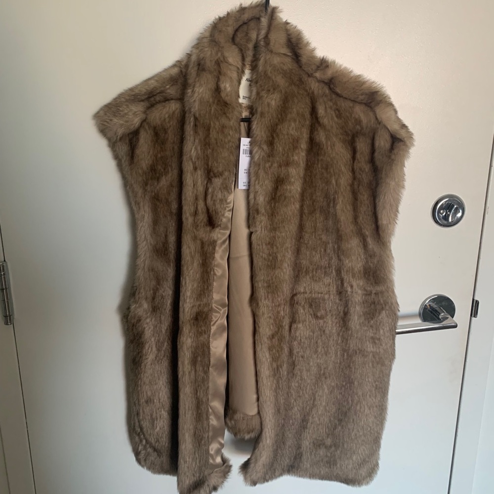 Abercrombie Fur Vest